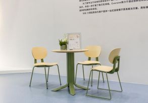 桌椅閃耀廣州家博會創新設計摘雙獎！AG真人旗艦廳三朗FINN系列餐